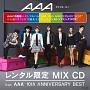 ^ MIX CD fromgAAA 10th ANNIVERSARY BESTh