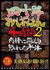 四十路おばはん４時間　２　肉棒に悶える熟れた身体の画像