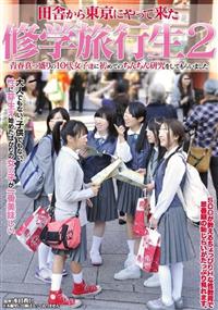 田舎から東京にやって来た　修学旅行生　２　青春真っ盛りの１０代女子達に初めてのちんちん研究をしてもらいましたの画像