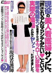 現役の美人看護婦サンに、「許されるんならシテみたい」という懲戒免職モンの患者さんの画像