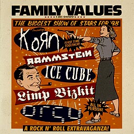 THE FAMILY VALUES TOUR 1998/IjoX̉摜EWPbgʐ^