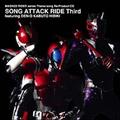 Masked Rider series Theme song Re-Product CD SONG ATTACK RIDE Third featuring DEN-O KABUTO HIBIKI