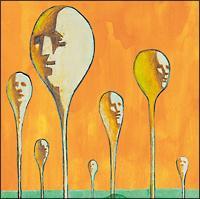 ������Ă���l