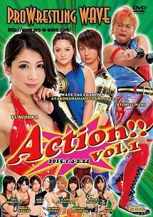 プロレスリングＷＡＶＥ Ａｃｔｉｏｎ！！ ｖｏｌ．１ | 宅配DVDレンタルのTSUTAYA DISCAS