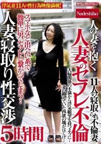 人の妻を抱く　人妻寝取り性交渉　人妻のセフレ不倫　１１人の寝取られ不倫妻　５時間の画像